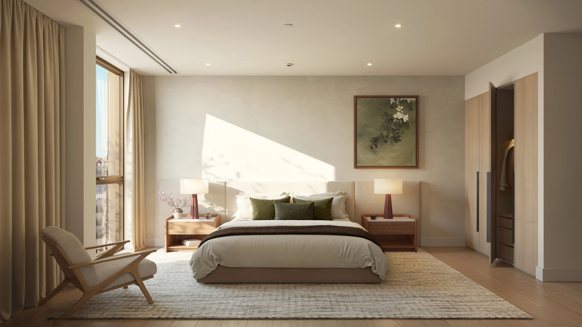 Wimbledon Bridge House Internal CGI's