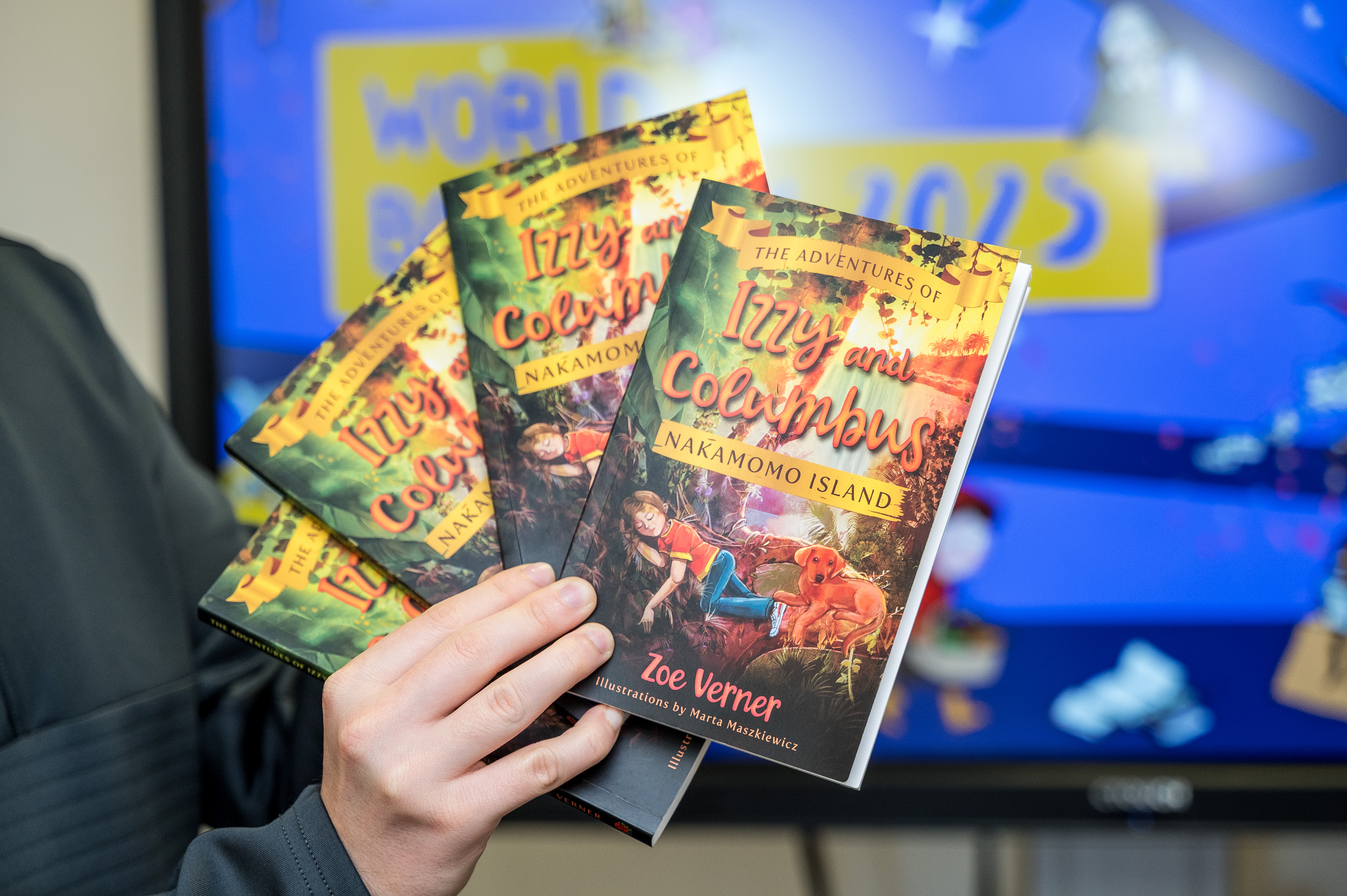 Local Author Joins Forces with London Square to Donate Books to Twickenham Primary Academy for World Book Day