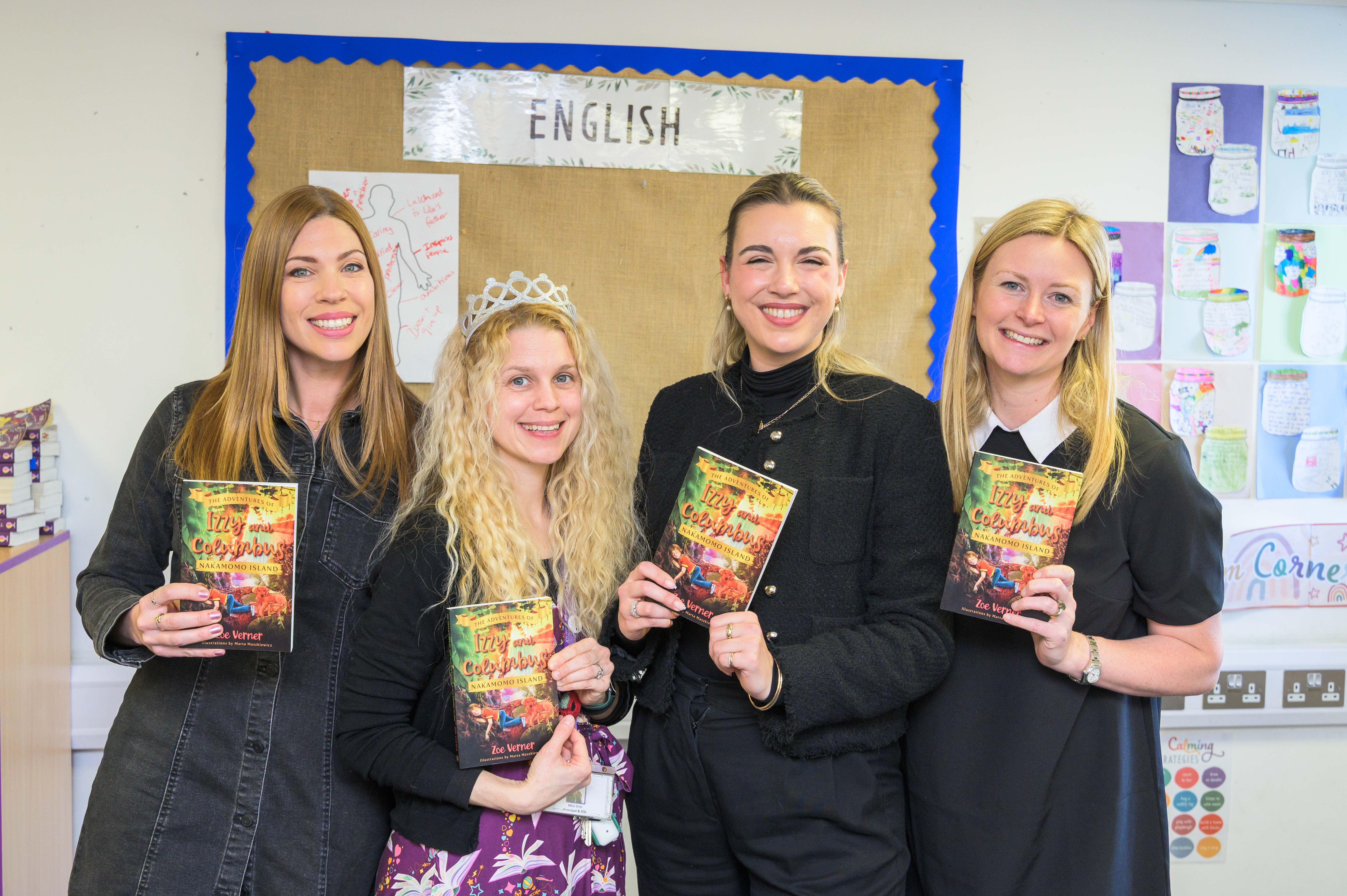 Local Author Joins Forces with London Square to Donate Books to Twickenham Primary Academy for World Book Day