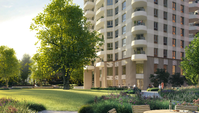 215 social rent homes near completion at Holloway Park