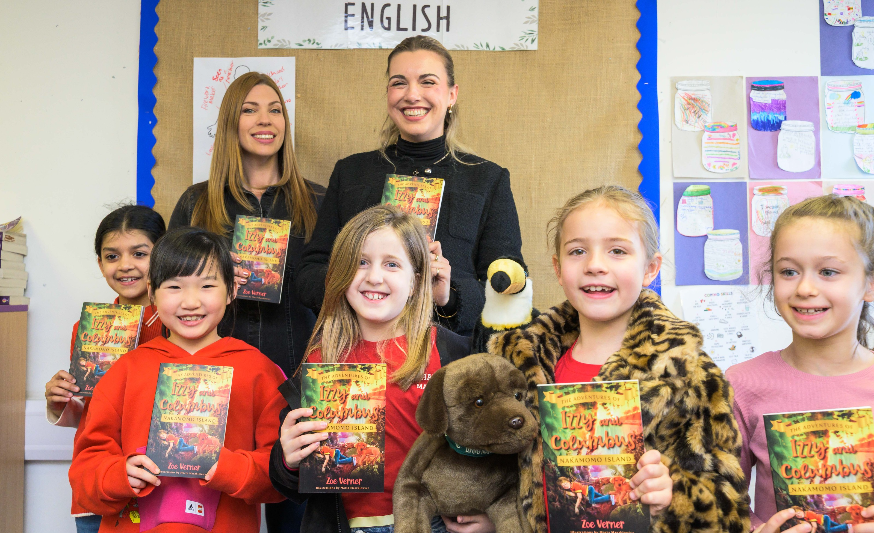 Local Author Joins Forces with London Square to Donate Books to Twickenham Primary Academy for World Book Day