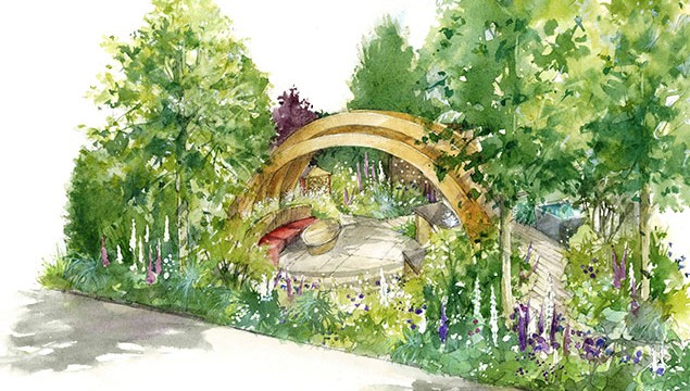 Chelsea Pensioners celebrate a garden of their own at RHS Chelsea Flower Show 2025