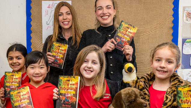 Local Author Joins Forces with London Square to Donate Books to Twickenham Primary Academy for World Book Day