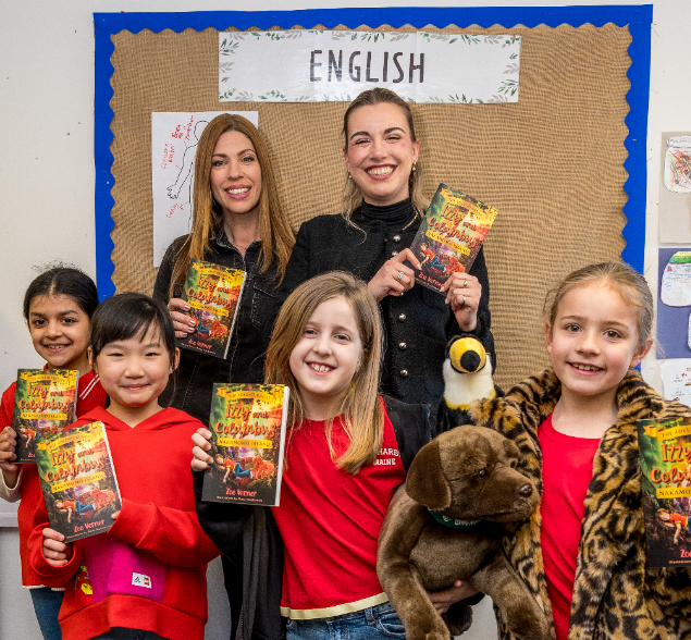 Local Author Joins Forces with London Square to Donate Books to Twickenham Primary Academy for World Book Day