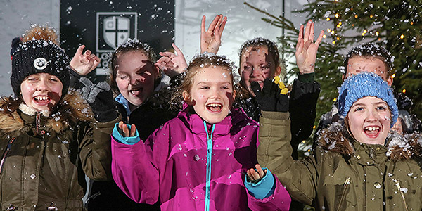 London Square celebrates Christmas