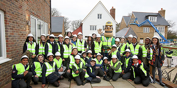 London Square helps Chigwell School Juniors to take Walk to School Month in their stride