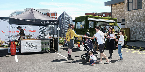 KERB market at London Square Staines-upon-Thames