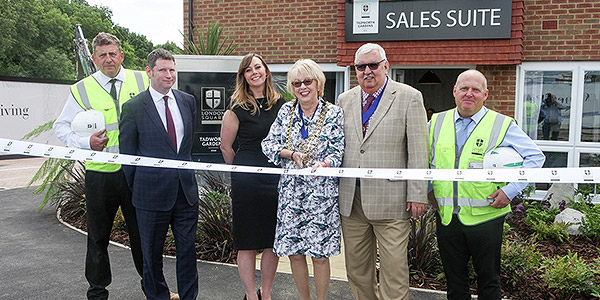 Mayor of Reigate and Banstead Unveils London Square Tadworth Gardens